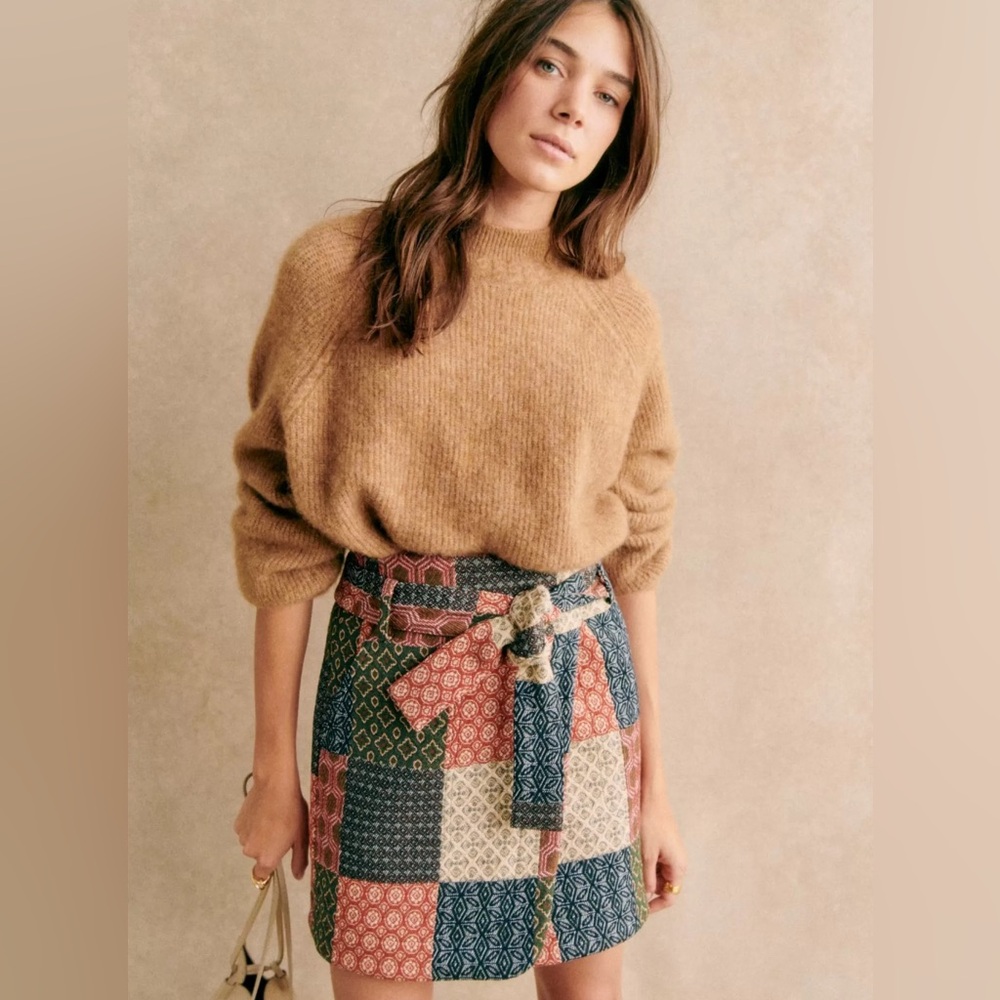 Sezane Leandra Skirt size 42 or US 10